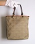 Mulberry Bucket Bag, £30, Handbags, Green, Fabric/Leather, Front view